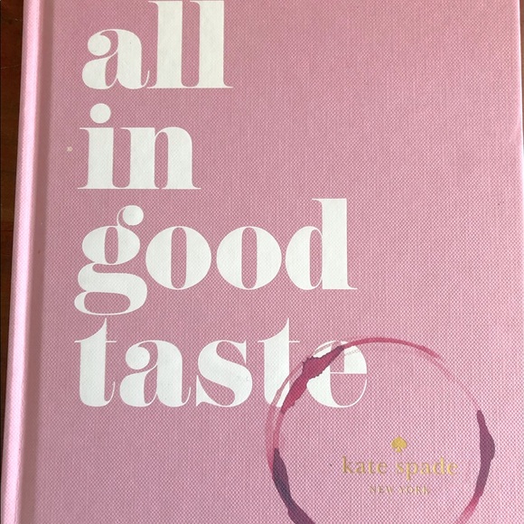 Kate Spade ALL IN GOOD TASTE book - Picture 3 of 6